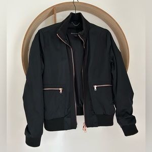 Banana Republic Satin Bomber Jacket